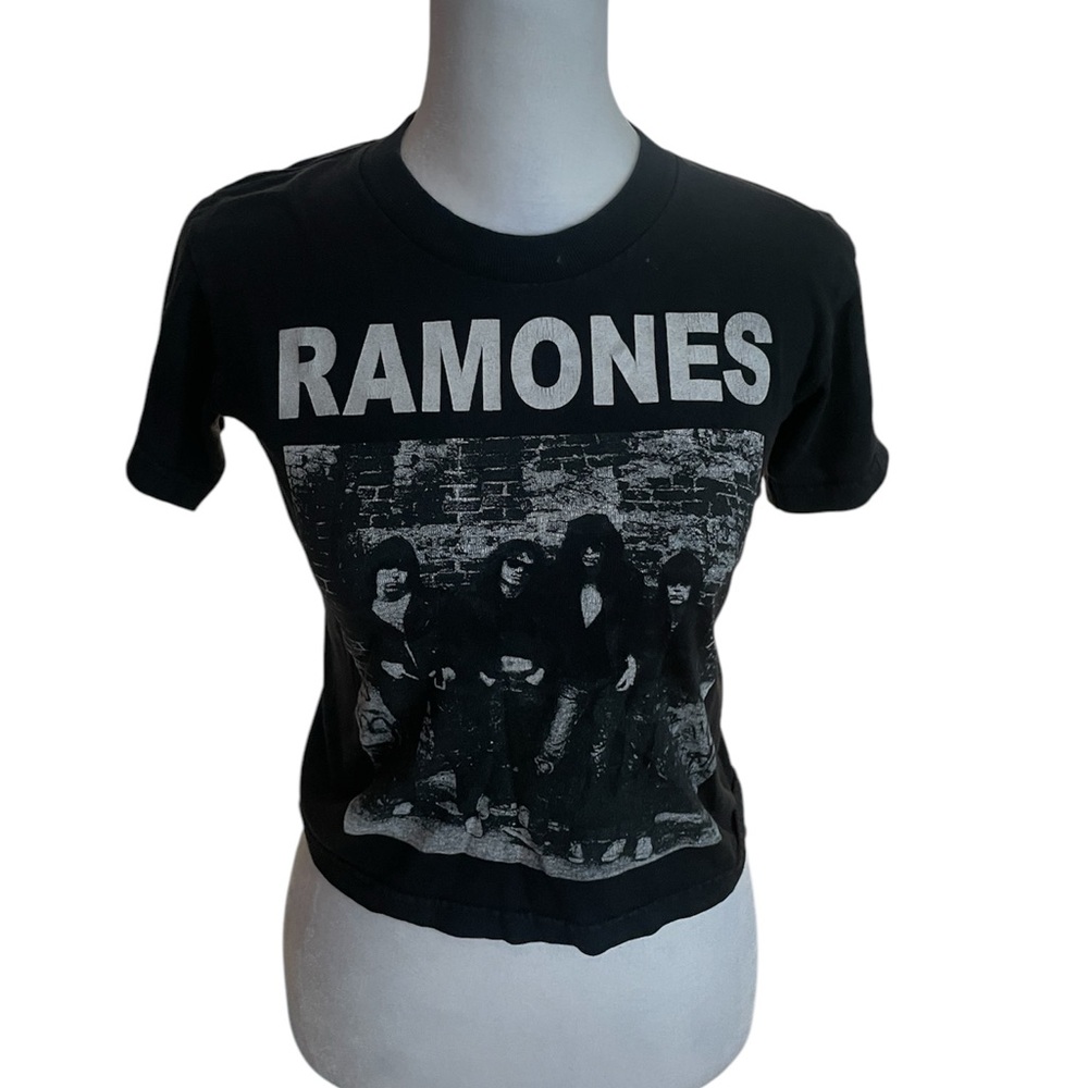 Black Ramones Graphic T-Shirt